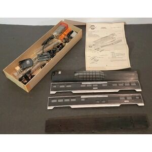 Vintage Athearn HO Silver Streamline Vista Dome Passenger Car Kit Parts